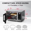 imageTOSHIBA 6in1 Inverter Countertop Microwave Oven Healthy Air Fryer Combo MASTER Series Air Fryer Broil Convection Speedy Combi Even Defrost Sound OnOff 27 Auto Menu Stainless SteelStainless Steel