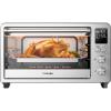 imageTOSHIBA ChefFry Air Fryer Toaster Oven Combo 264 QT Large Capacity 12in1 Countertop Toaster Oven Stainless Steel