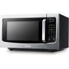 imageTOSHIBA ML2EM12EABS Countertop Microwave Oven With Stylish Design As Kitchen Essentials Smart Sensor ECO Mode ampamp Mute Function 12 Cu Ft With 124quot Turntable 1100W Black Stainless SteelInverter16 Cu Ft