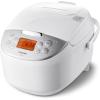imageToshiba Rice Cooker 6 Cup Uncooked  Japanese Rice Cooker with Fuzzy Logic Technology 7 Cooking Functions Digital Display 2 Delay Timers and Auto Keep Warm NonStick Inner Pot WhiteWhite