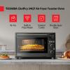 imageTOSHIBA ChefFry 34QT  32L Air Fryer Toaster Oven Combo 12in1 Convection Countertop Oven Stainless Steel
