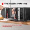 imageTOSHIBA 19 CuFt Over the Range Microwave Oven with Easy Installation Soft Close Door ChefDefrost Sensor 400 CFM Ventilation 1000W Stainless Steel OAEM19PHSS12 CuFt