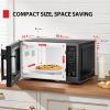 imageTOSHIBA 19 CuFt Over the Range Microwave Oven with Easy Installation Soft Close Door ChefDefrost Sensor 400 CFM Ventilation 1000W Stainless Steel OAEM19PHSS12 CuFt