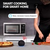 image:imageTOSHIBA FlatbedNo Turntable Design Microwave Oven with Inverter Technology Smart Sensor Mute Function 1200W 13 CuFt Black Stainless Steel MLEM13PAITFBSAlexa13 CuFt