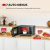 image:imageTOSHIBA FlatbedNo Turntable Design Microwave Oven with Inverter Technology Smart Sensor Mute Function 1200W 13 CuFt Black Stainless Steel MLEM13PAITFBSFlatbed13 CuFt