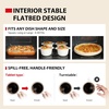 image:imageTOSHIBA FlatbedNo Turntable Design Microwave Oven with Inverter Technology Smart Sensor Mute Function 1200W 13 CuFt Black Stainless Steel MLEM13PAITFBSFlatbed13 CuFt