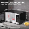 image:imageTOSHIBA FlatbedNo Turntable Design Microwave Oven with Inverter Technology Smart Sensor Mute Function 1200W 13 CuFt Black Stainless Steel MLEM13PAITFBSAlexa13 CuFt