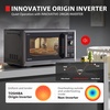 image:imageTOSHIBA Optichef Pro Air Fryer Combo Countertop Microwave Oven with Origin Inverter ChefDefrost 10 Cuft 1000W Black Stainless Steel ML2EC10SAITCBSOptichef Pro10 CuFt