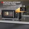 image:imageTOSHIBA Optichef Pro Air Fryer Combo Countertop Microwave Oven with Origin Inverter ChefDefrost 10 Cuft 1000W Black Stainless Steel ML2EC10SAITCBSOptichef Pro10 CuFt
