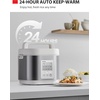 image:imageTOSHIBA Rice Cooker Heritage Bento Box Digital Control 10Cup Uncooked Rice Capacity 9 Functions with 3D Heating and 24Hour Auto Keep Warm10 Cups Uncooked
