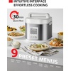 image:imageTOSHIBA Rice Cooker Heritage Bento Box Digital Control 10Cup Uncooked Rice Capacity 9 Functions with 3D Heating and 24Hour Auto Keep Warm55 Cups Uncooked