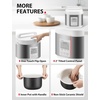 image:imageTOSHIBA Rice Cooker Heritage Bento Box Digital Control 10Cup Uncooked Rice Capacity 9 Functions with 3D Heating and 24Hour Auto Keep Warm55 Cups Uncooked